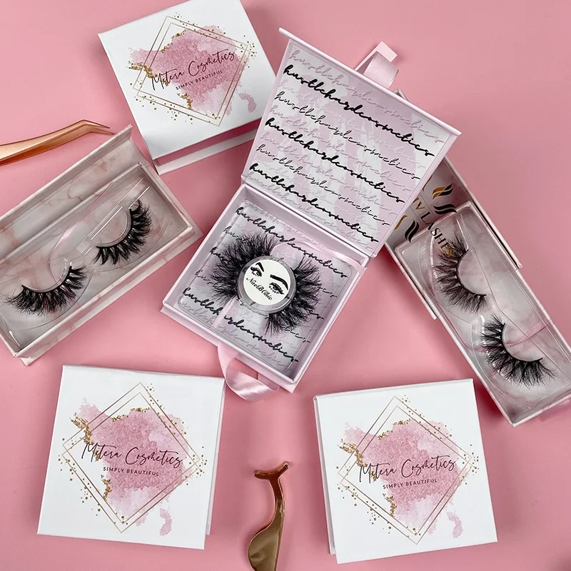 

Best eyelash label stickers logo full strip lashes free sample wholesale 100% mink fluffy eyelashes