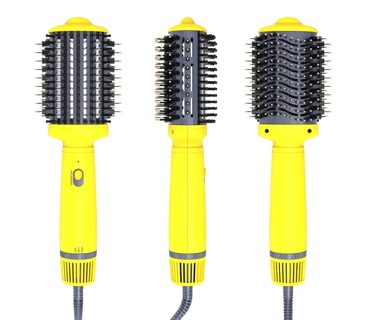 

Hair Brush Private Label Flat Iron Hot Air Pick Electric Comb One Step Hair Dryer Fast Hair Straightener Brush Hot Air Brush
