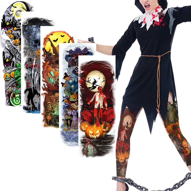 

Halloween Transfer Designs Buy Custom Temporary Paper Waterproof Supply Temporary Tattoo Sticker For Men
