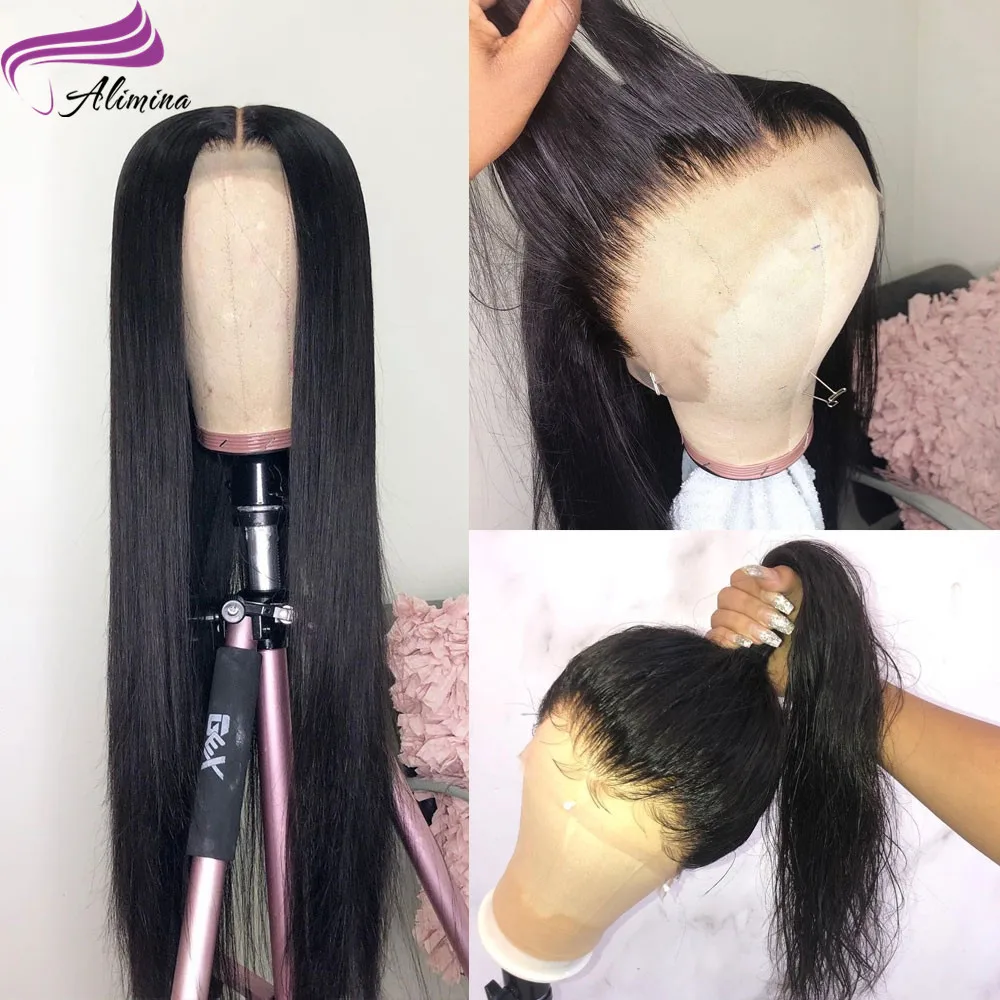 
Alimina wholesale Full lace wigs virgin hair ,Glueless Full HD lace wig, Peruvian human hair wigs with baby hair for black women 