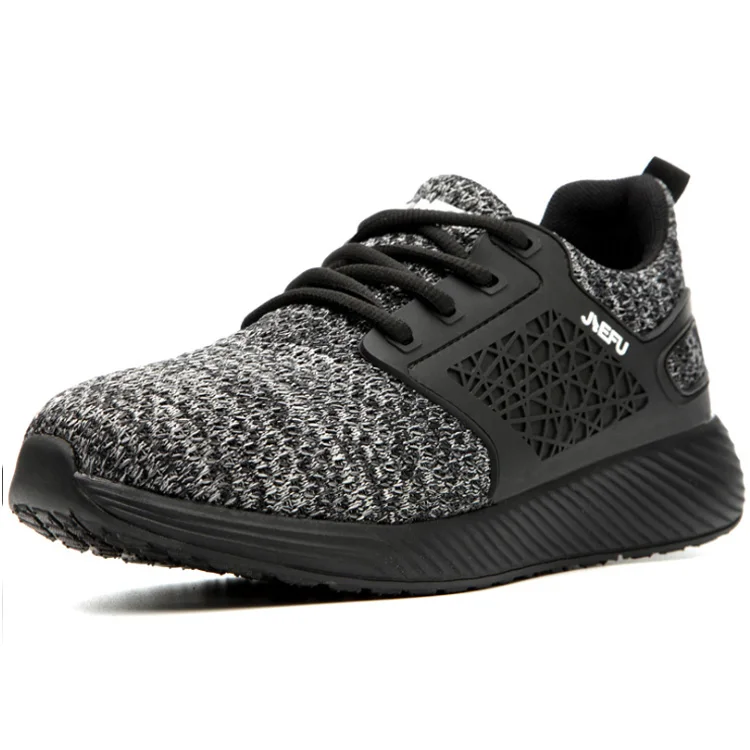 

Wholesale anti-piercing mens steel toe boots black safety work sneakers casual sport shoe 2021 shoes