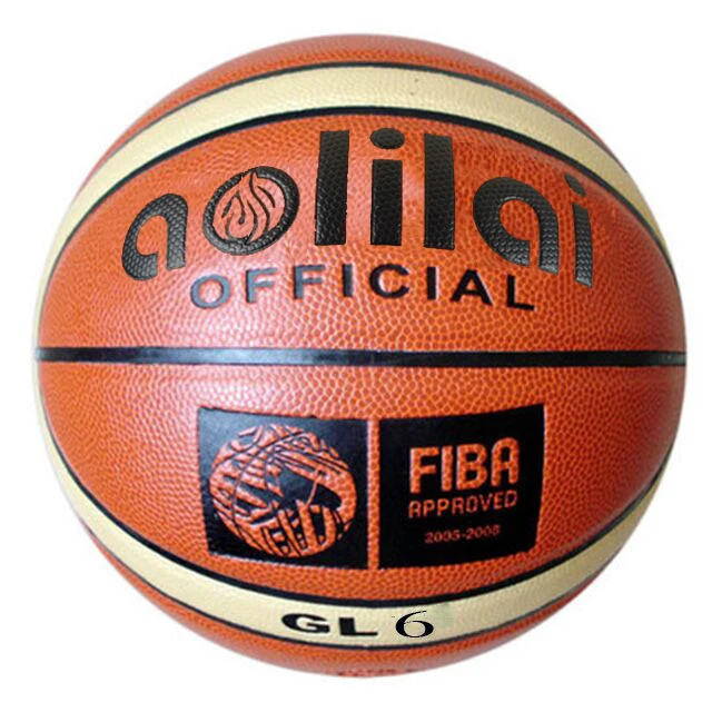 

wholesale Aolilai GG6 GL6 GL6X basketball PU leather basquet ball custom your own logo basketball, Customize color