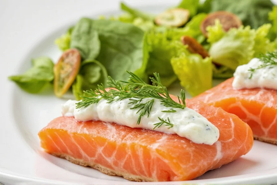 Dill Mayo Salmon Burger