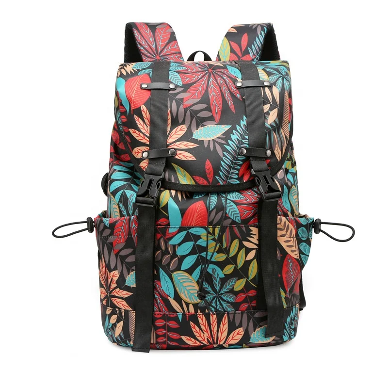 

Fashion Laptop Compartment Traveling Sport School Backpack for Women and Men, Gray,black,maple leaf,graffiti,mosaic