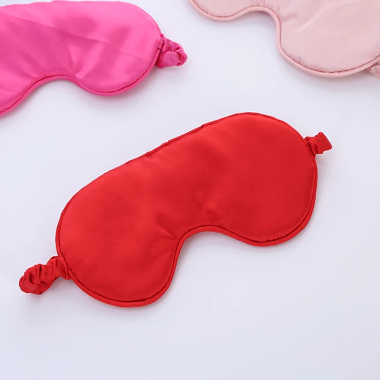 

Adjustable solid color eye protection sleep beauty shading eye mask thickening travel sleep eye mask, Black/white/brown/pink/light pink/watermelon red