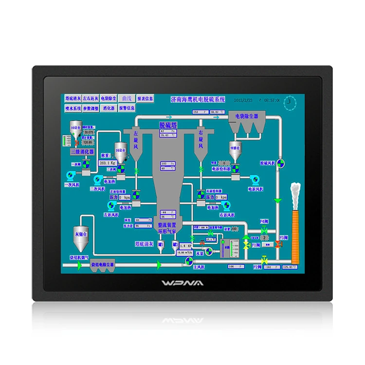 

Wpna Ip65 waterproof 21.5 inch customized high brightness touch screen industrial panel pc