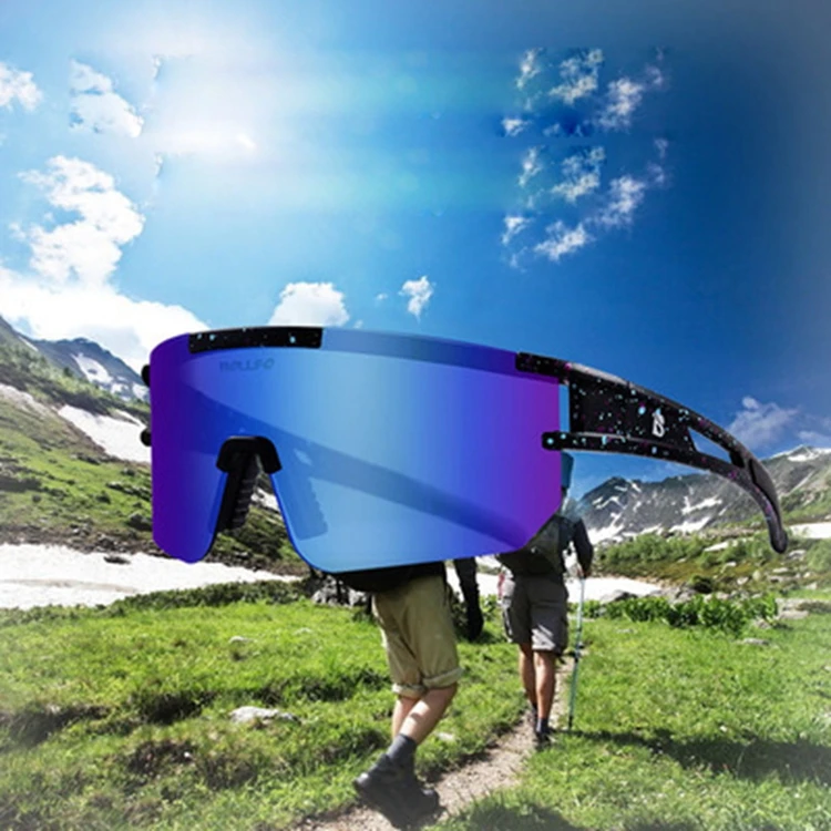 

2021 windproof custom logo outdoor protective men women polarized cycling frameless driving sun glasses sports sunglasses TR90