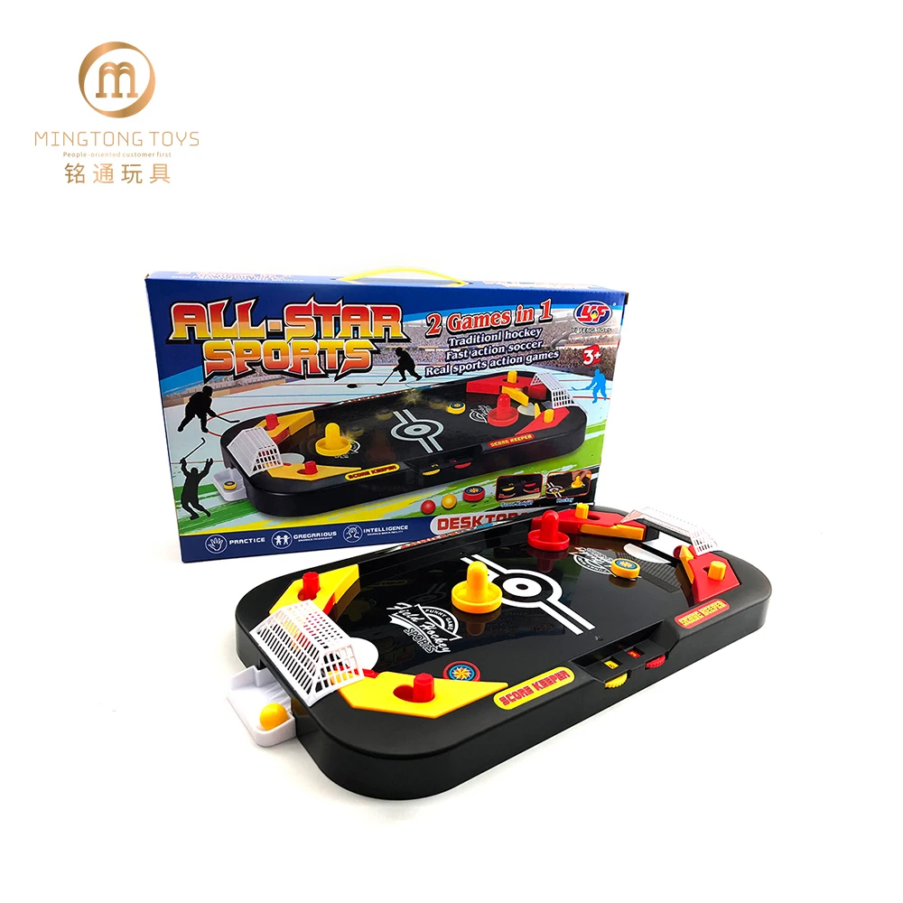 

Educational mini desktop ball toy shooting competition sports playing ice hockey game table for indoor, See as picture
