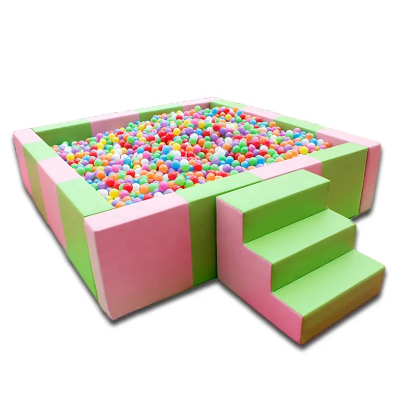 High quality customized kids ball pool colorful soft play ocean ball pool for kids indoor playground play ball pit