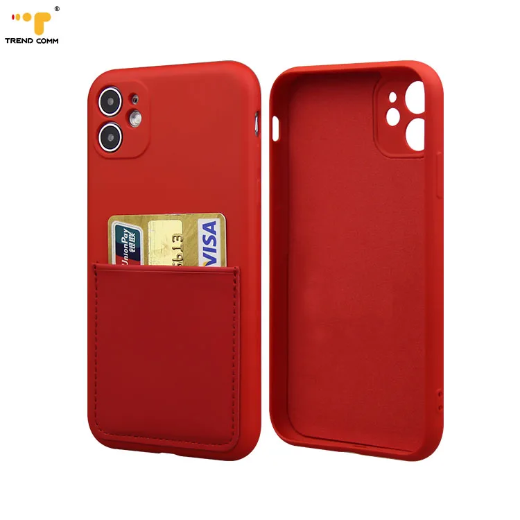

Business TPU Wallet Phone Cases For iPhone 12/11Pro Max Mobile Phone Holders