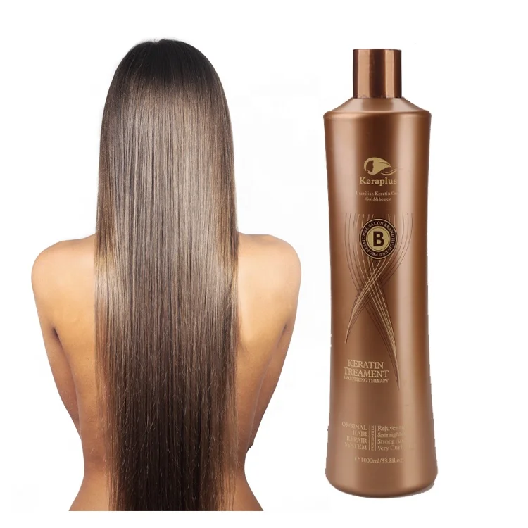 

Private Label brazilian blowout straightening collagen hair treatment keratin gold bio keratin hair protein therapy