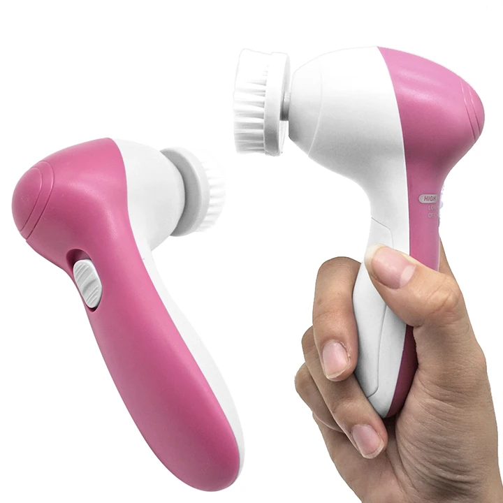 

Wholesale Deep Cleaning 5 in1 Electric Facial Cleaning Brush Device