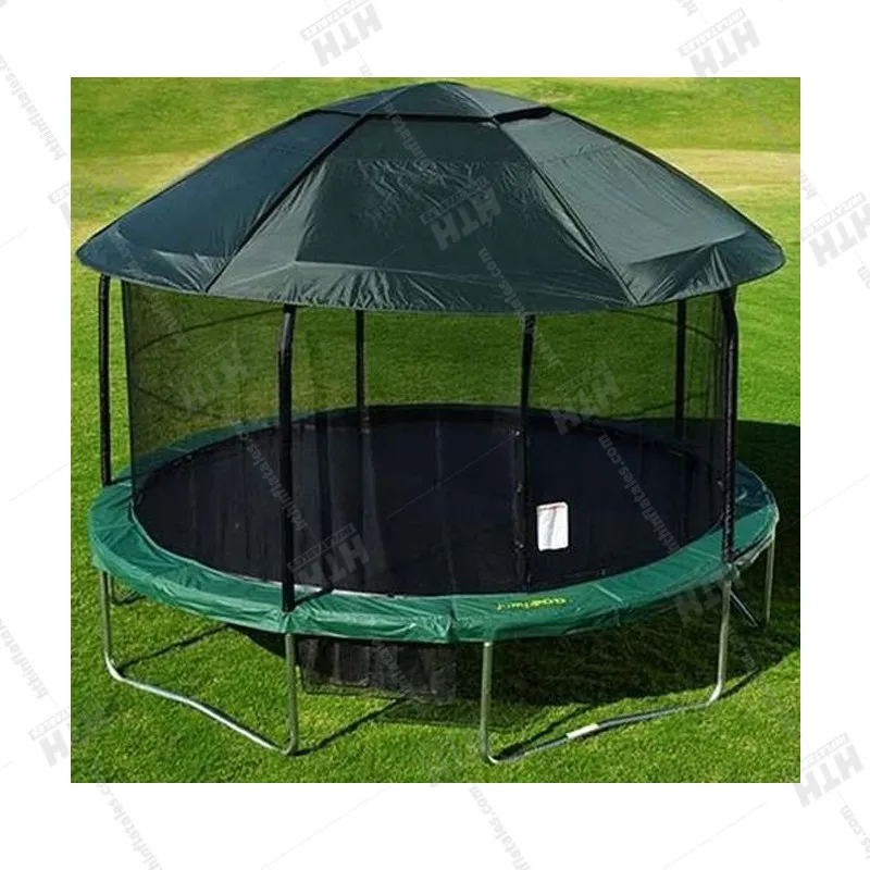 

Hot Selling Outdoor Kids Spring Jumping Sport Bed 8FT 14FT Trampoline With Safety Net, Customized color