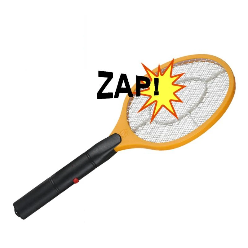 

Electric Handheld Bug Zapper Insect Fly Swatter Racket Portable Mosquito Killer Pest Control For Bedroom Outdoor Bug Zappers, Red green blue yellow....
