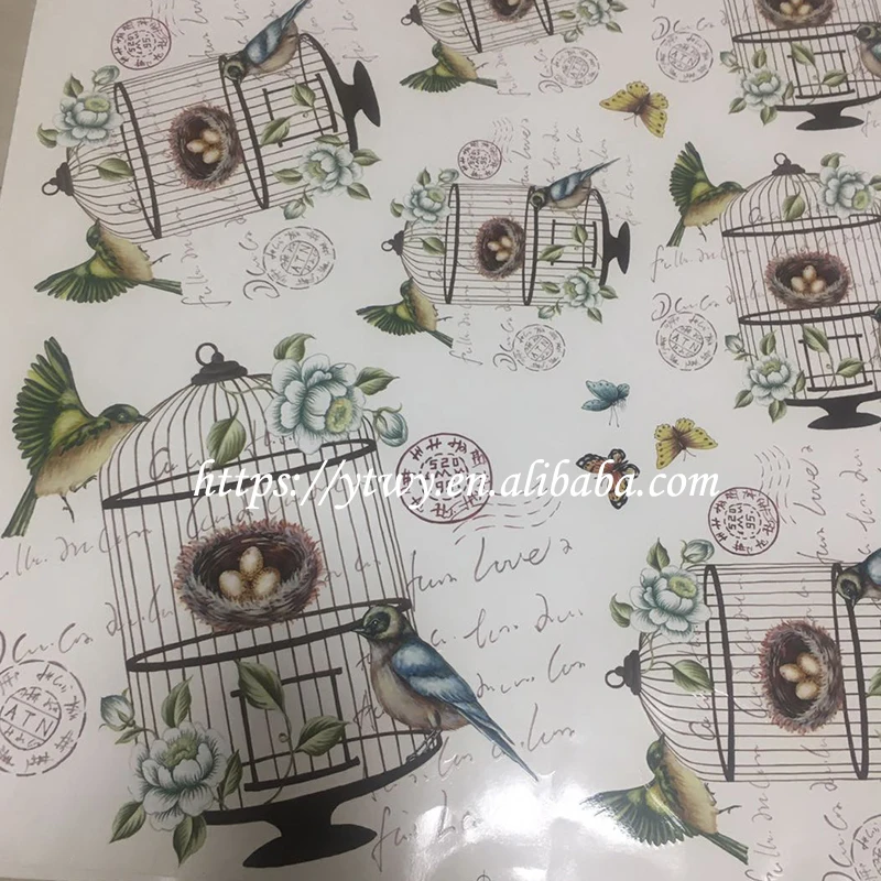 Supplier Water Slide Water Transfer Decal For Ceramics Custom Screen