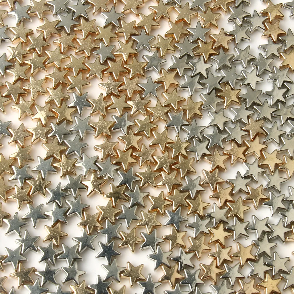 

Wholesale 6*3MM Star Shape CCB Plastic Loose Spacer Beads for Charm Jewelry Making