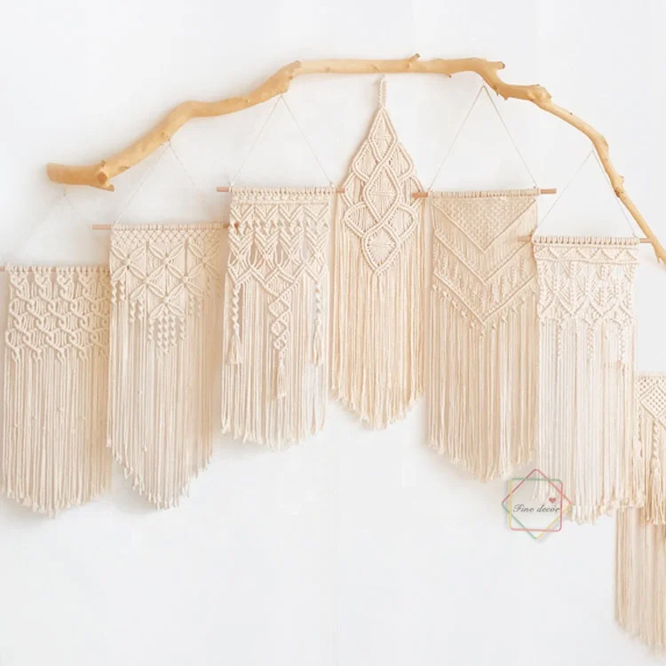 

handmade tapestry cotton tapestry wall hangings for home decor, Different colors