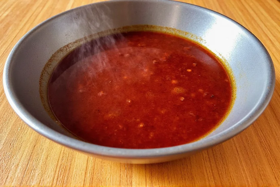 Homemade Korean BBQ sauce in a bowl