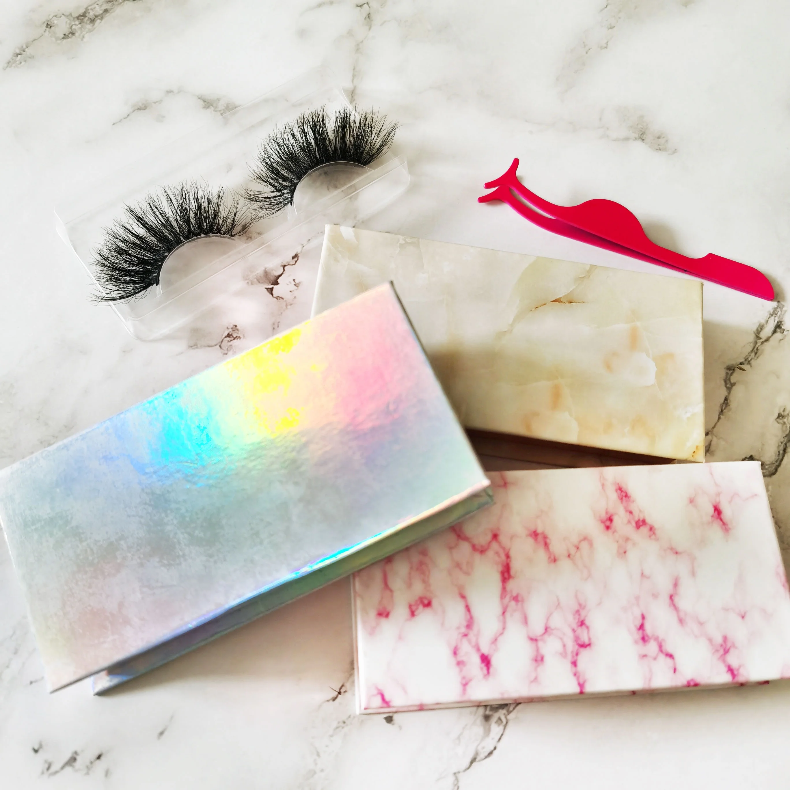 

Cheap Price Private Label Drop Ship Real With Custom Logo Handmade 3D Mink Lashes