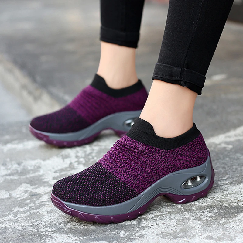 

new fashion spring autumn daily wear young outdoor large size women loafers sneakers sports casual shoes for ladies, As the picture shows