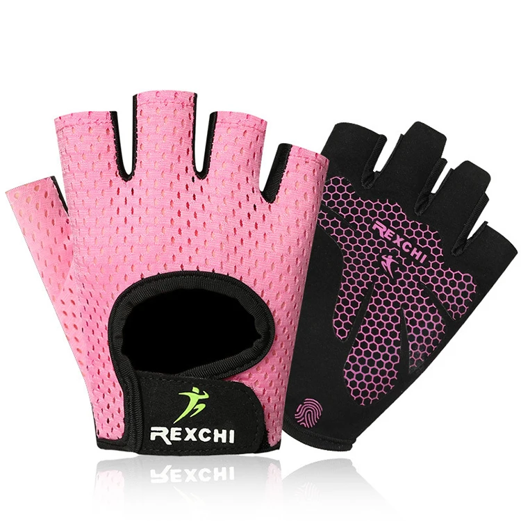 

Professional gym gloves exercise gloves women breathable sports gloves sports fitness weight-lifting cycling workout, Green,gray,black,pink