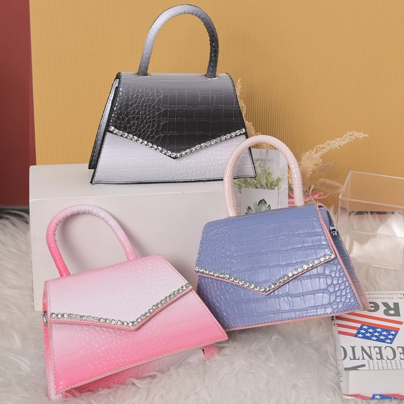 

designer handbags famous brands luxury bags colored purses and handbags ladies 2021 women leather handbag, 4 colors