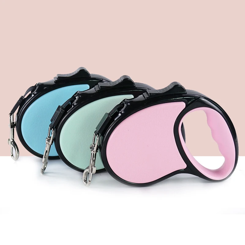 

2021 New Arrival Custom Logo Premium Luxury Hands Free Purple Smart Automatic Retractable Dog Leash Pet Leash Rope