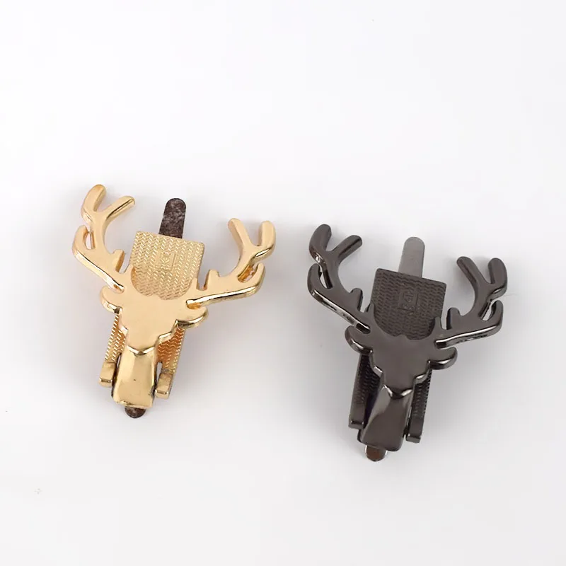 

Meetee BF399 Alloy Snap Buckles Part Accessories DIY Handmade Deer Bag Lock