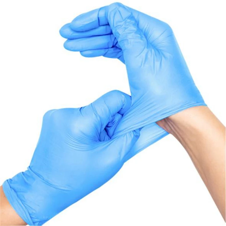 nitrile gloves powder free box