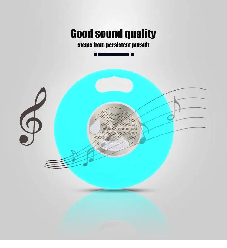 IPX7 waterproof floating portable wireless outdoor speaker - ANKUX.COM