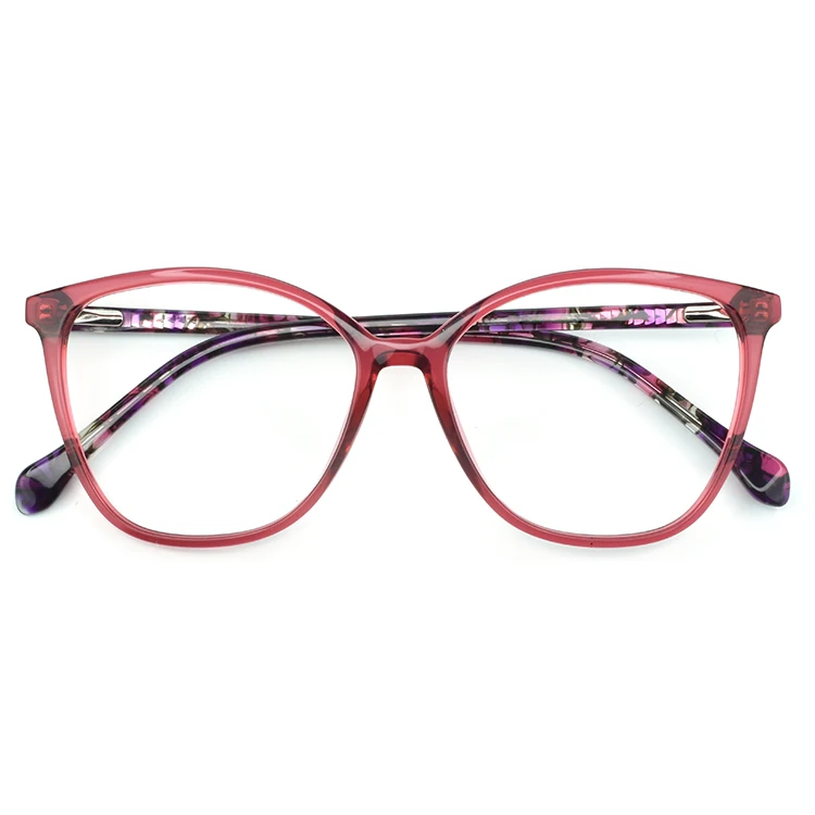 

multicolor ready made eyewear stock cheap glasses acetate optical eyeglasses frames, 4 colors