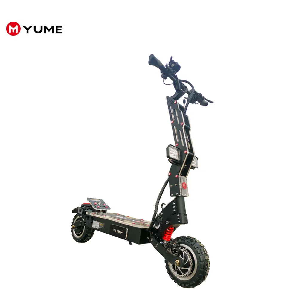 

YUME High speed 60V 7000w electric scooter adult escooter 2 wheel 11 inch road tire electric scooter for sale