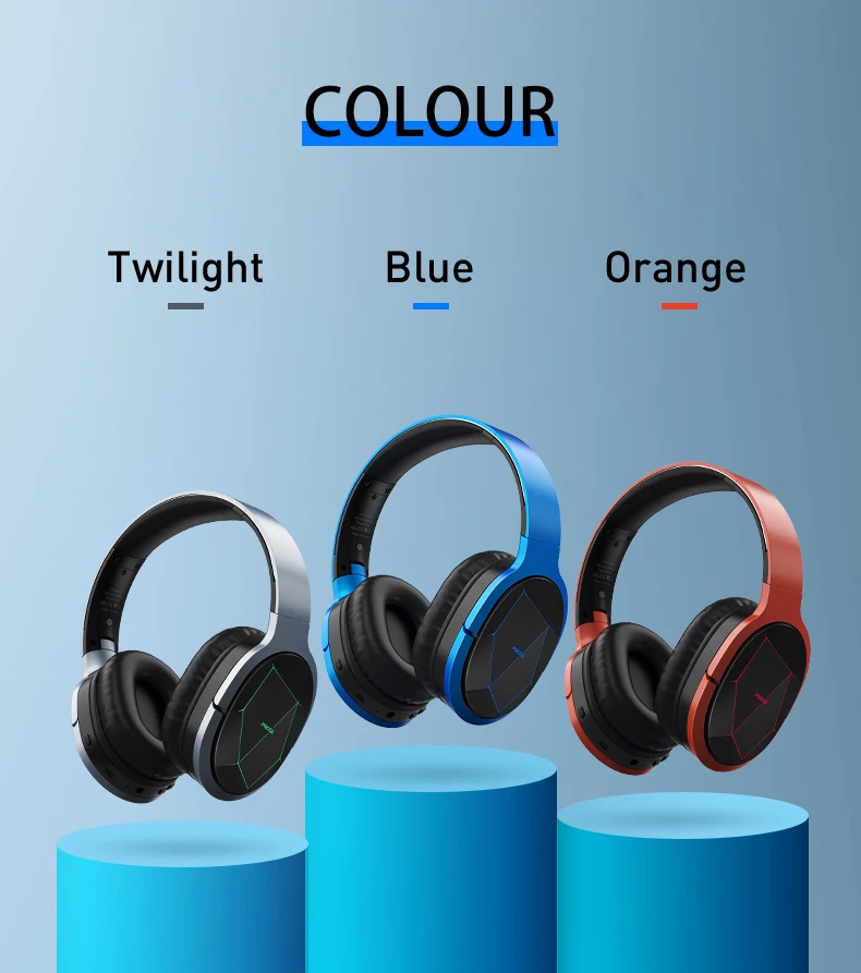 PRODA High Quality Wireless blue tooths Gaming Headphone ,Foldable Wireless Gaming Headset - ANKUX.COM