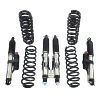 Off-road vehicle shock absorber assembly improves driving comfort and absorbs shock