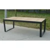 Outdoor garden teak wood table for dining