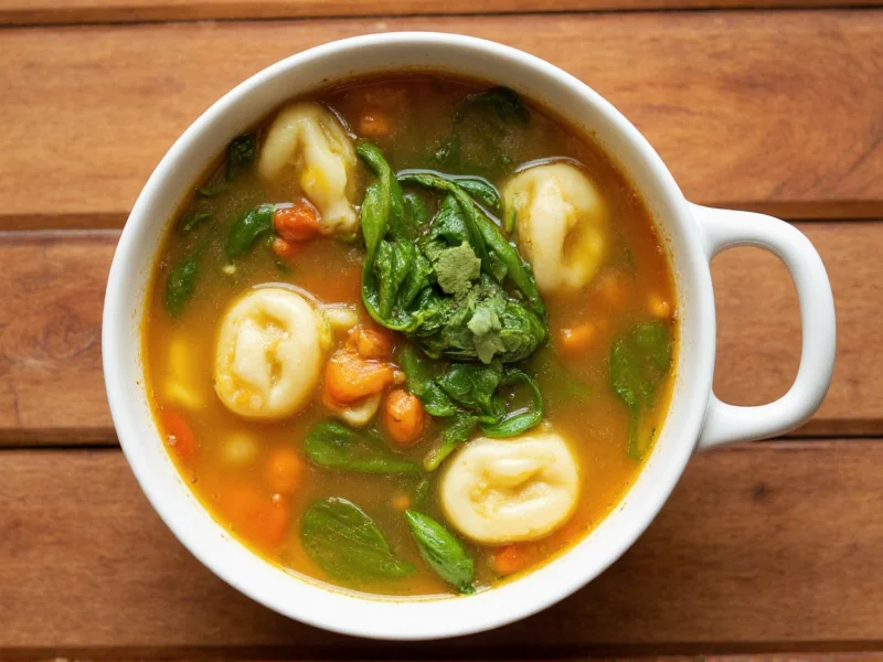 Easy Tortellini Soup with Spinach Recipe | 30-Minute Meal