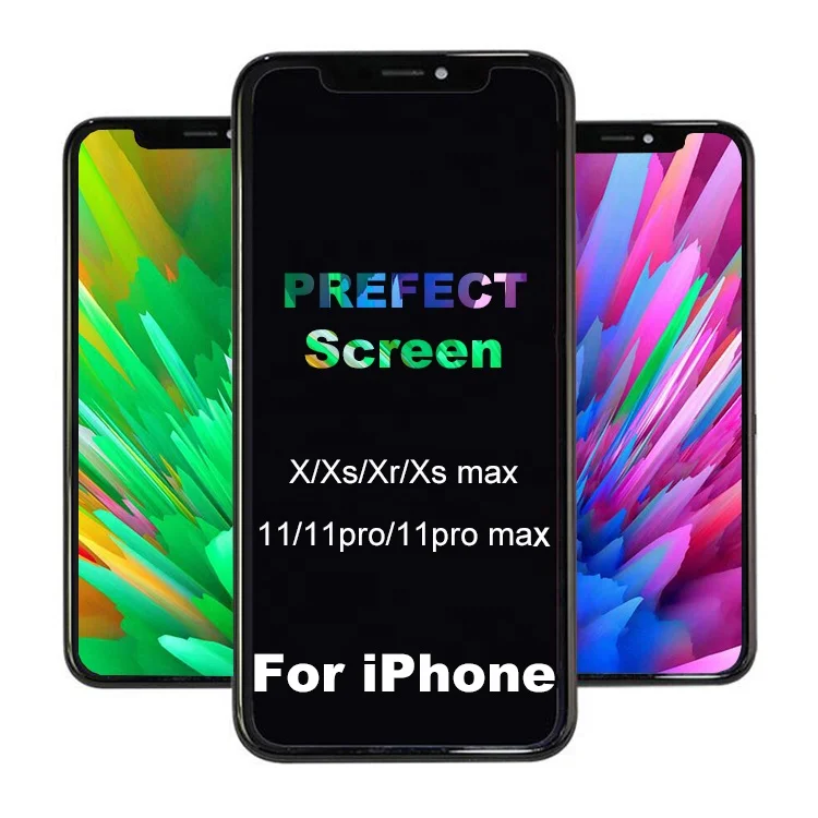 

Hot sale LCD for iphone 11 pro max lcd displays for iphone X Xs Xr 11 11pro 12 pro max screen replacements for iphone
