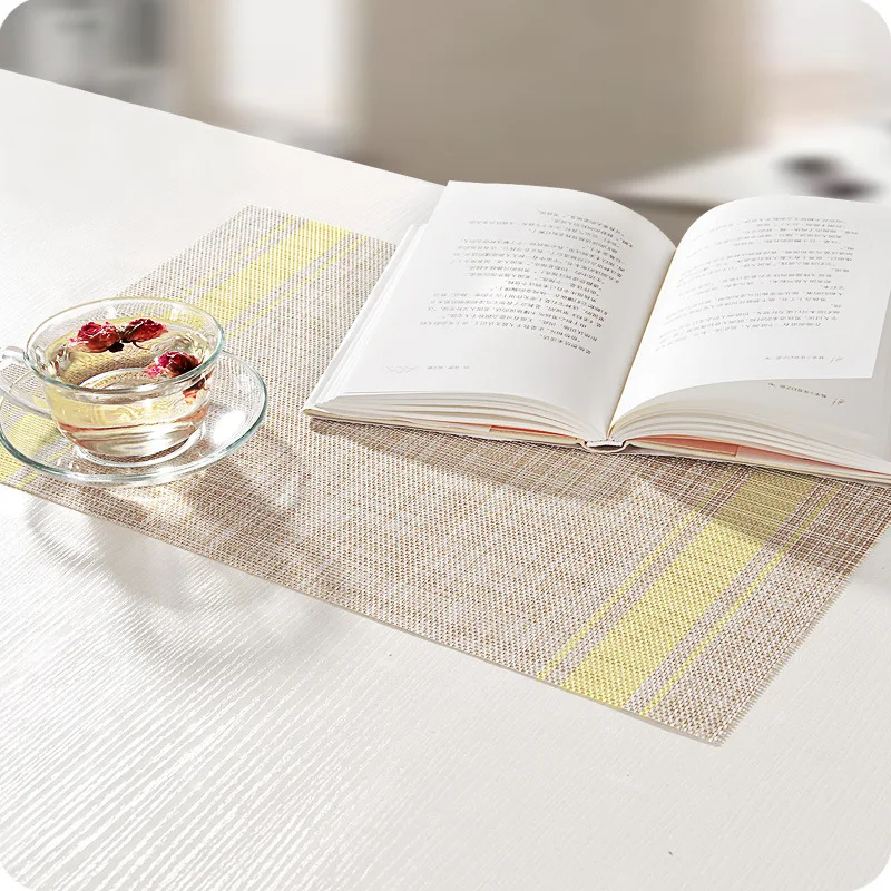 Anti slip PVC Rectangle Dining Table Placemat – ANJU アンジュ