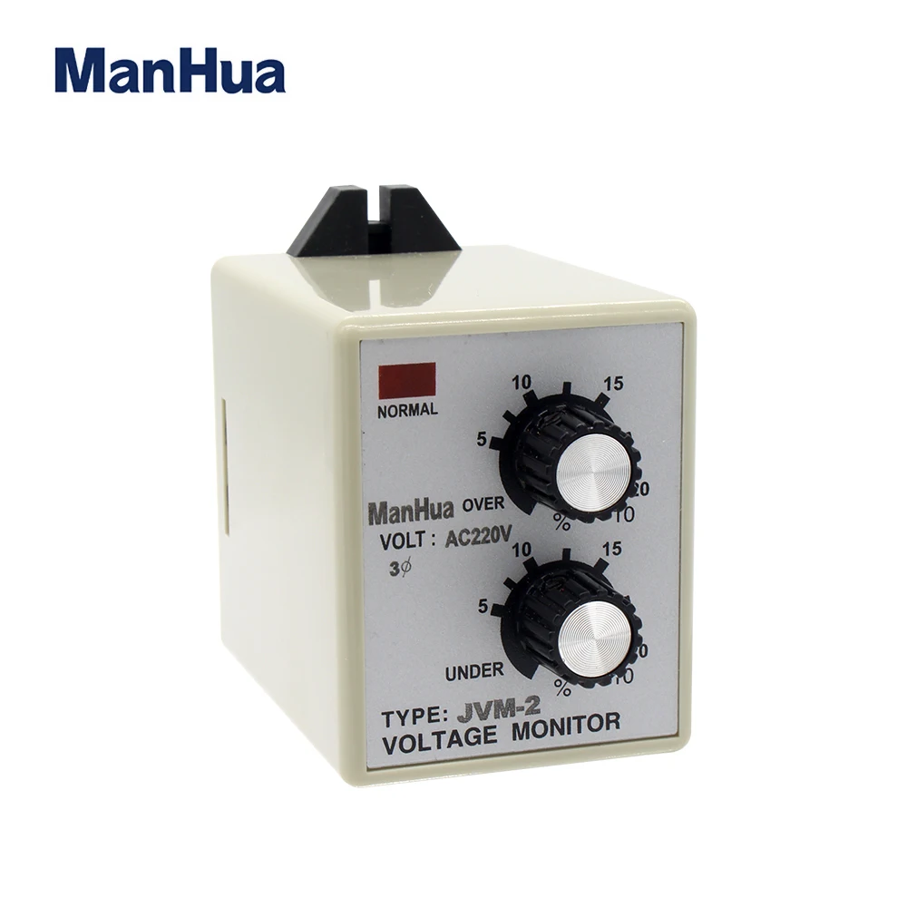 Ac220v/60hz Three Phase Jvm2 Phase Monitoring Relay Voltage Monitor