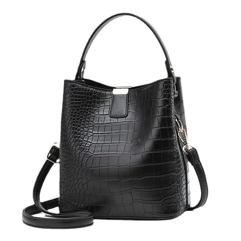 

lady handbag 2021 Autumn and winter crocodile pattern small square bag, Customizable