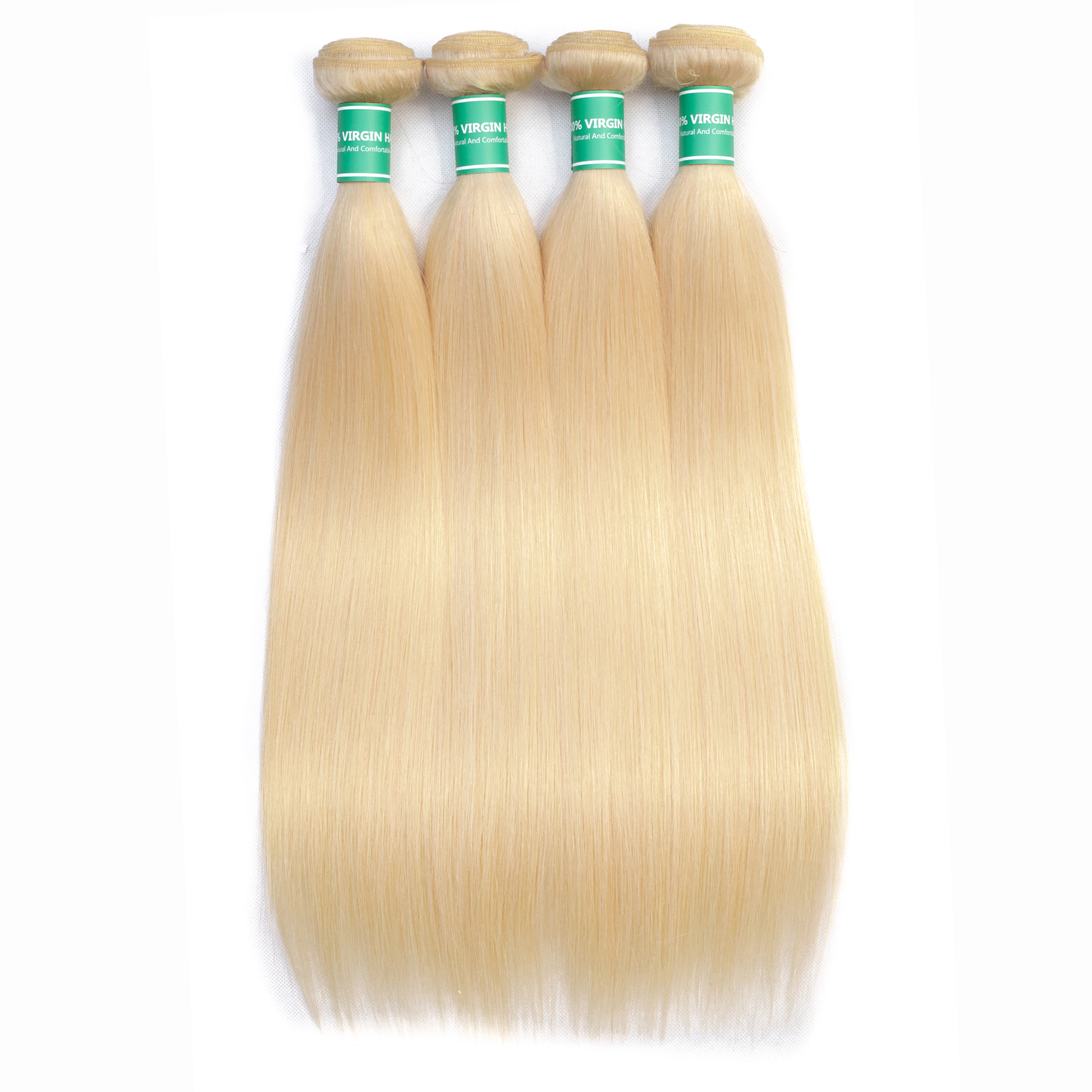 

Raw Virgin Hair Indian,100% Virgin Human Hair Virgin 613 blonde kinky straight hair bundles