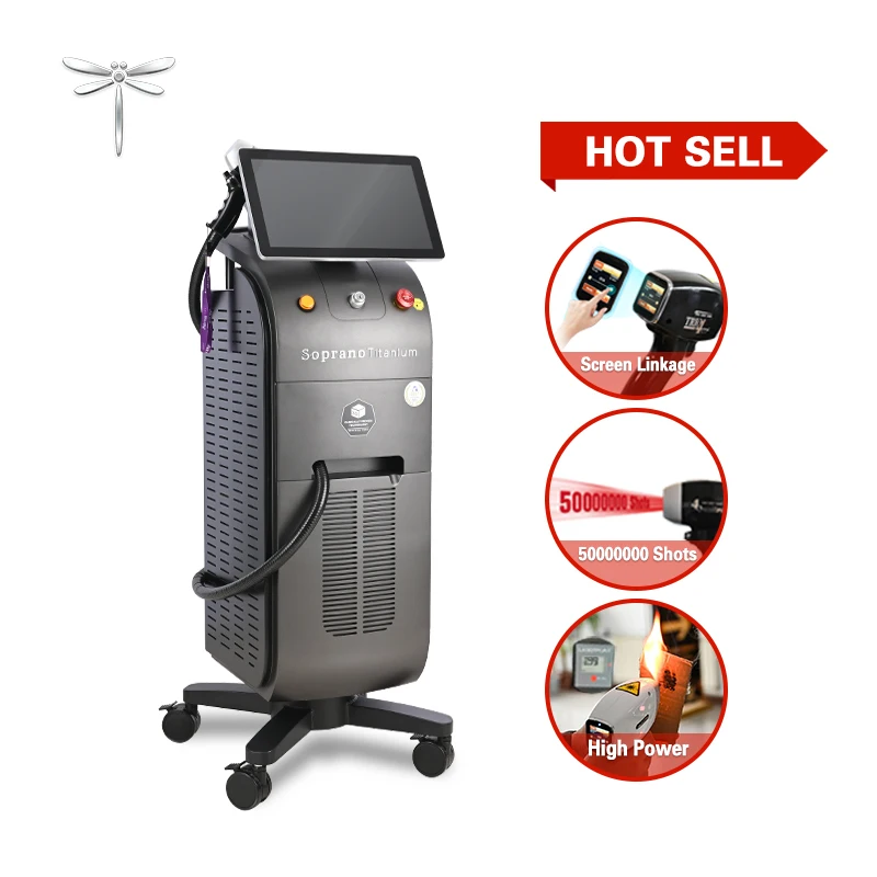 

laser titanium weifang diode laser soprano ice platinum laser alma soprano 3in1 755 808 1064nm 1600-1800W beauty salon equipment