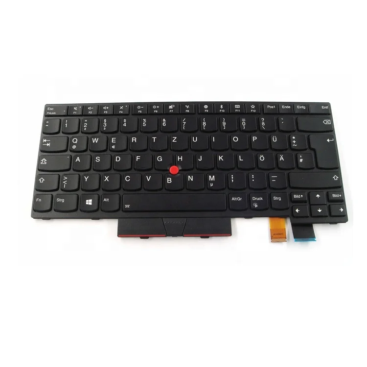 

HK-HHT keyboard with pointer with backlight for T470 GR layout notebook keyboard optional color and language