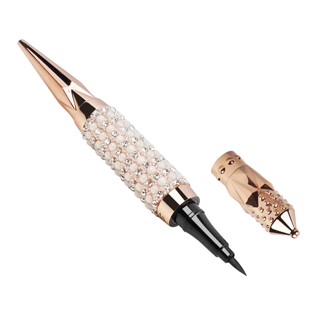 

Self-adhesive Magic Lash Liner Glue Pen Non Magnetic No Glue Diamond Glitter Liquid Eyeliner Waterproof Long lasting