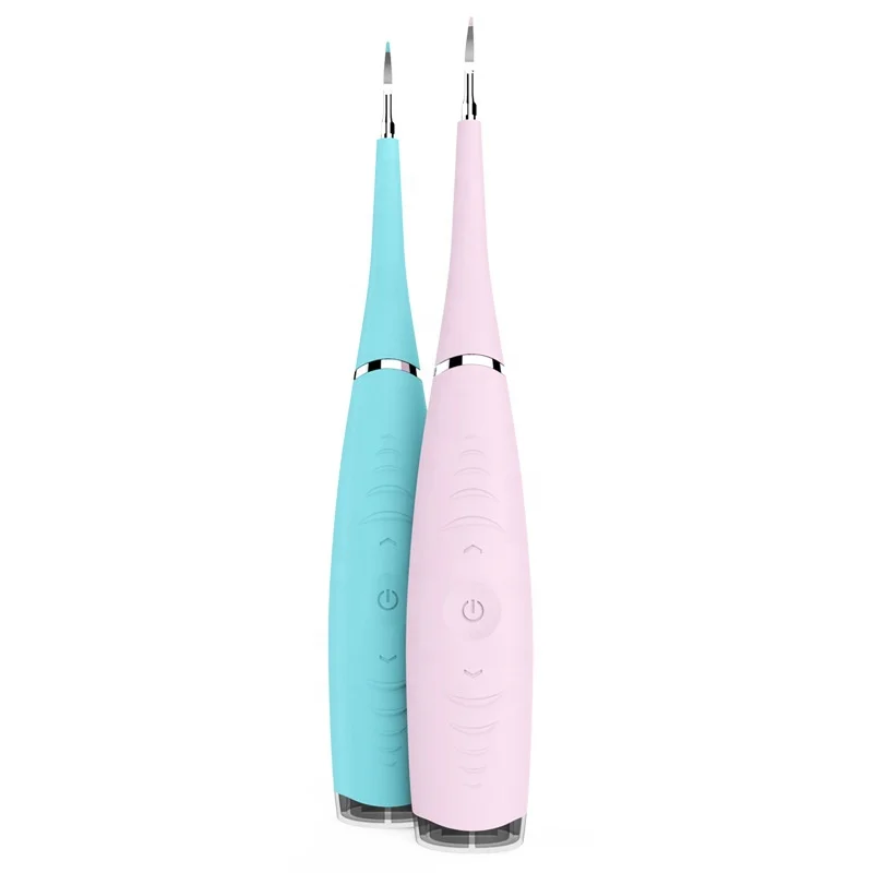 

Healthy Ultrasonic Scaler The First Generation Electronic Tooth Cleaner Remove stains on Teeth surface, Pink, blue