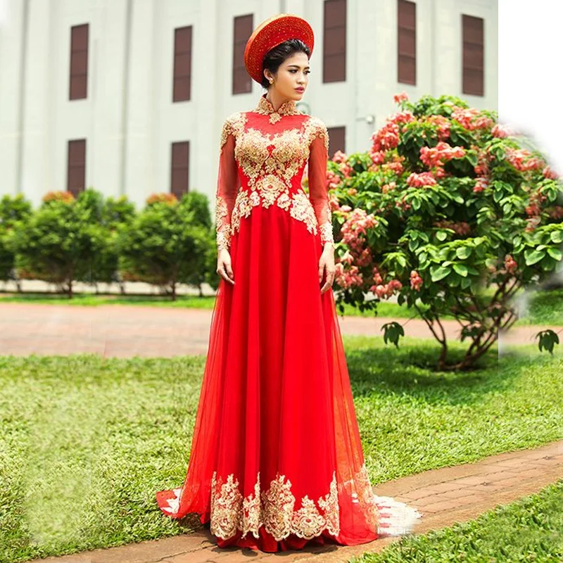 pakistani wedding dresses red and gold