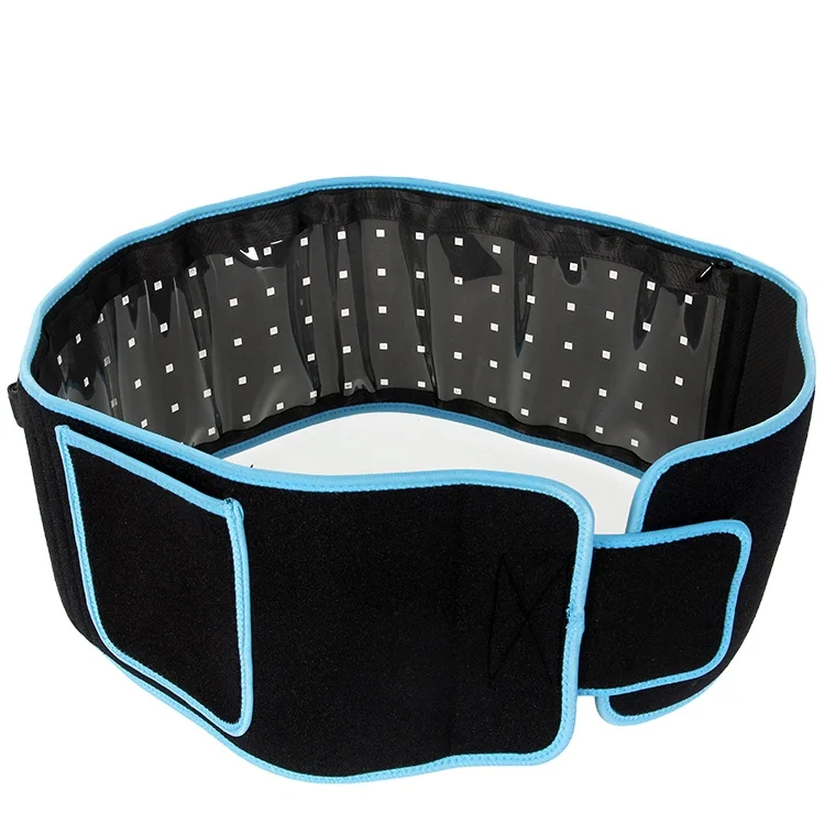 

far infrared heat belt 2021 new design pad 660nm 850nm led belt infrared body red light therapy wrap belly burner belt slim, Blue