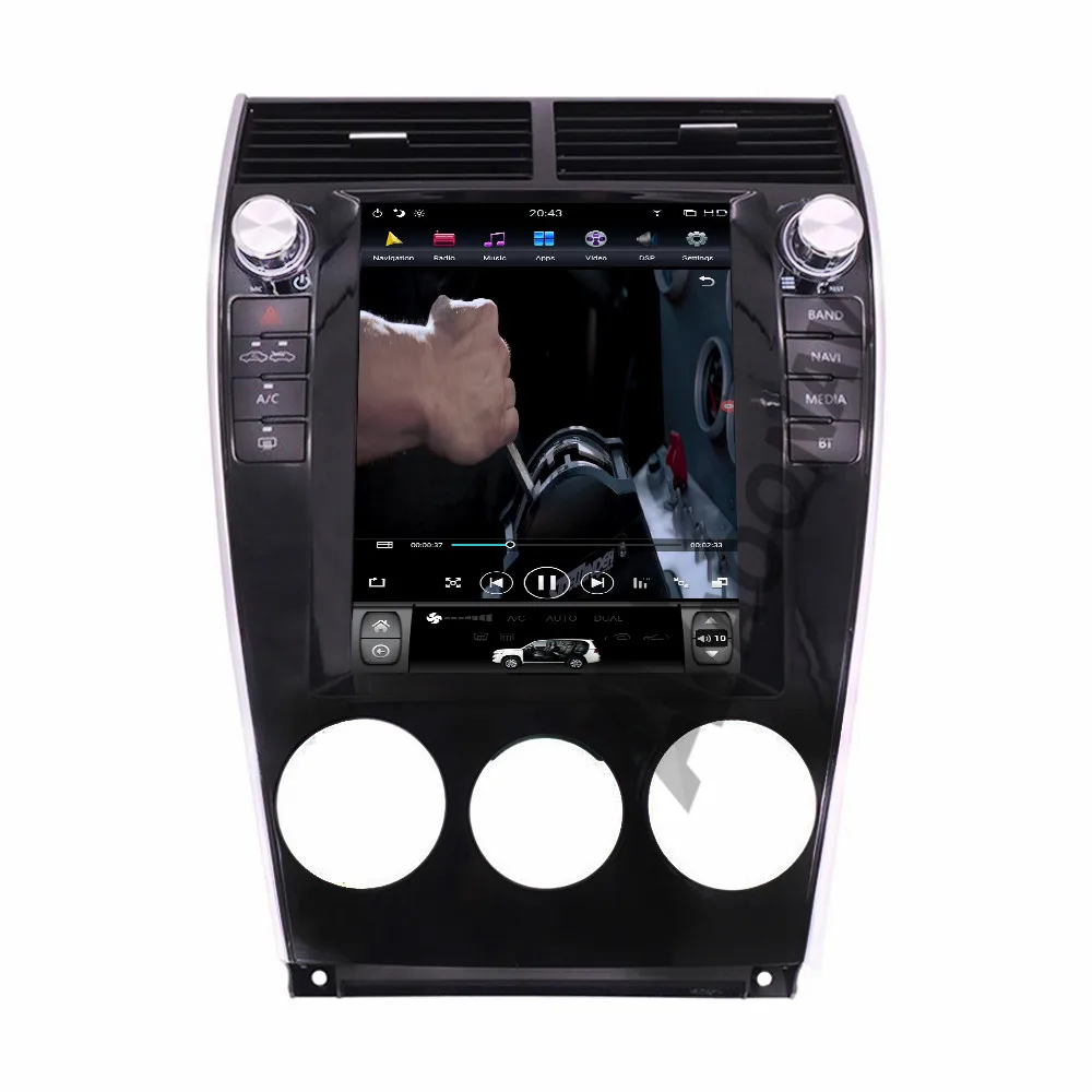 

Android MP3 Players car autoradio GPS navigation For Mazda 6/Mazda6 2004-2015 multimedia player DVD player vertical screen, Black