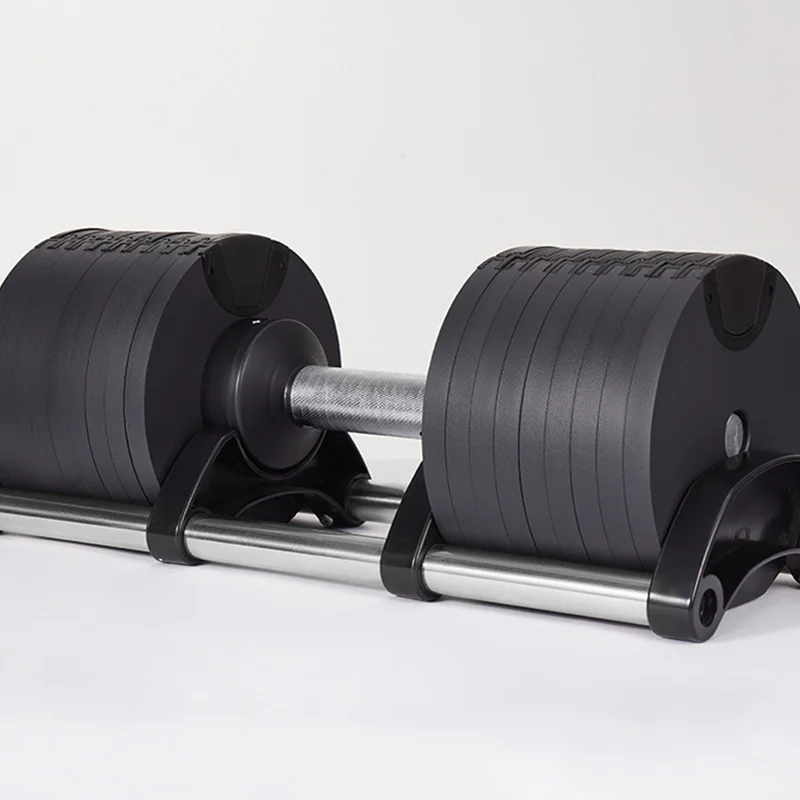 

Hadley cheap Hot sale black 80lb/36KG 20kg 32kg steel customizable adjustable dumbbell set fitness equipment use for gym home