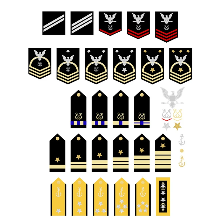 军服军官海军徽章